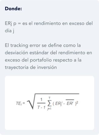 Metodología para determinar el Error de Seguimiento, paso 3