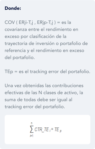 Metodología para determinar el Error de Seguimiento, paso 5